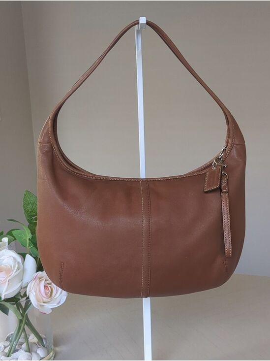 Coach Handbags - Coach Ergo Leather Hobo Bag F12347 in saddle/tan leather.